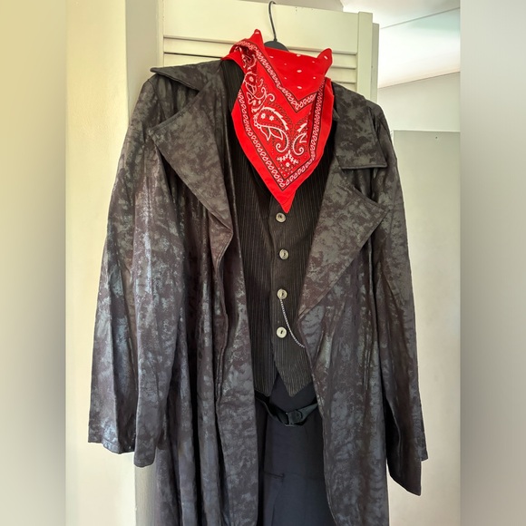 Grand Heritage Collection - Gun Slinger Western Duster Outlaw by Rubie Costume - Picture 3 of 7